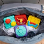 Sensoryczny Kwadrat. PlayTab. Piszczałki / Fat Brain Toys