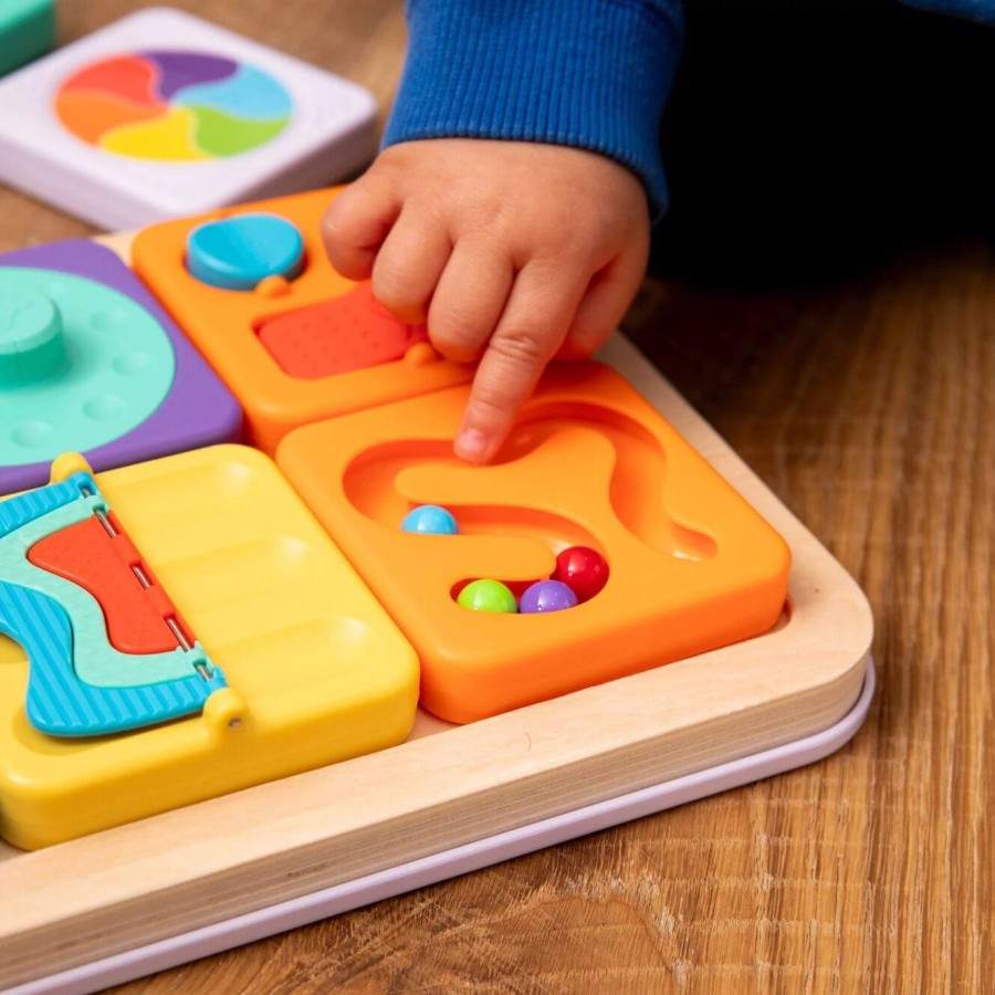 Sensoryczny Kwadrat. PlayTab. Labirynt dla Kulek / Fat Brain Toys