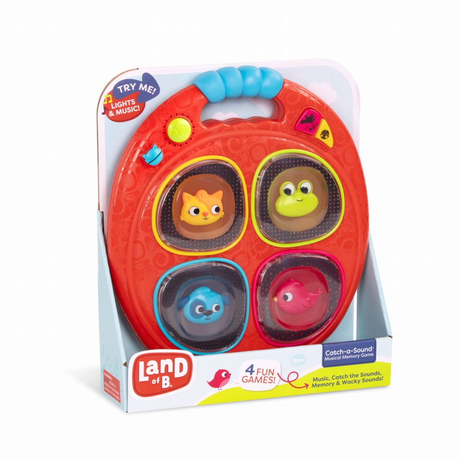 Catch-a-Sound – pamięciowa gra muzyczna – Land of B. / B.Toys