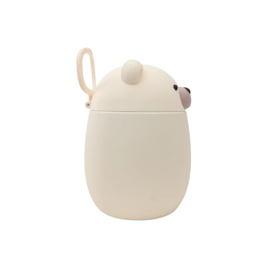Termos na jedzenie Bestie, 600 ml - Niedźwiedź polarny / Asobu