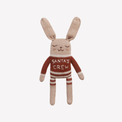 Dziergany królik z wełny alpaki - Santa's Crew / Main Sauvage