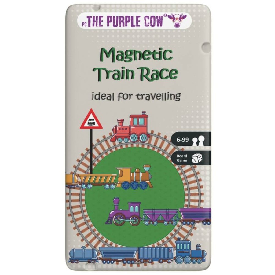 Podróżna gra magnetyczna - Wyścig pociągów / The Purple Cow