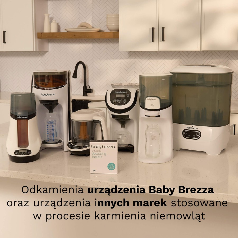 Uniwersalne tabletki odkamieniające 24 szt. / Baby Brezza