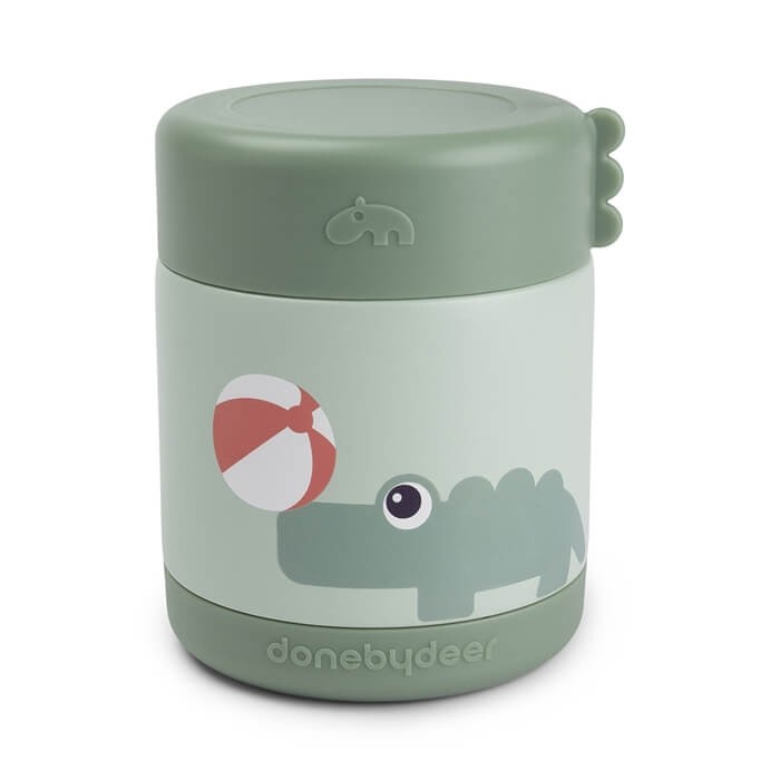 Termos obiadowy dla dziecka 300ml Playground Green / Done by Deer