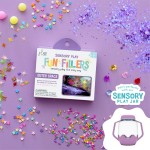 Wkład do słoików, figurki, brokaty i barwniki Fun Fillers - Space / Glo Pals