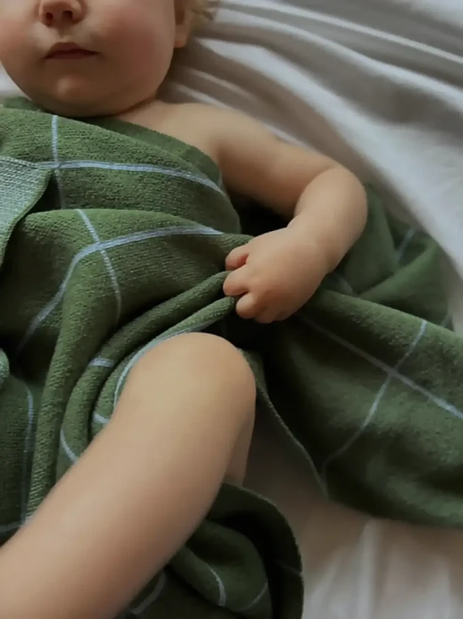 Koc merino - oliwkowy / The Story Makers