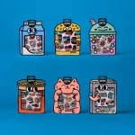 Odlotowe winylowe naklejki - BIG GAME BOY / OMY
