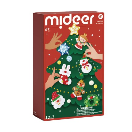 Ozdoby świąteczne na choinkę DIY 8+ / Mideer