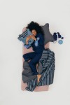 Komplet pościeli bawełnianej - STRIPES BLUE / La Millou