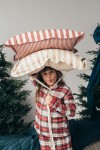 Komplet pościeli bawełnianej - STRIPES PINK / La Millou