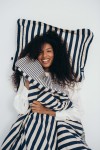 Komplet pościeli bawełnianej - STRIPES NAVY / La Millou