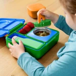 OMIEBOX lunch box z termosem, Monster Blue / OMIE