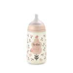 Butelka fizjologiczna SX Pro średni przepływ Birdies, 270ml - różowa / Suavinex