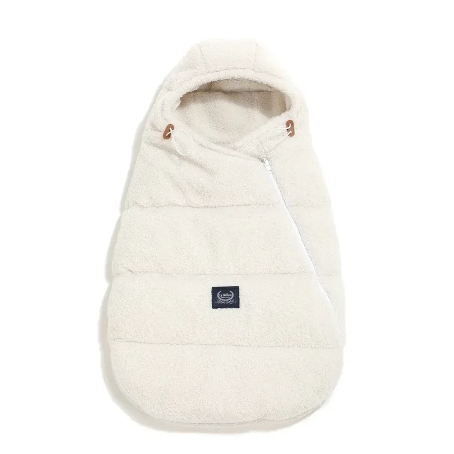 Śpiworek do wózka Baby Multi Teddy Bear CREAM / La Millou