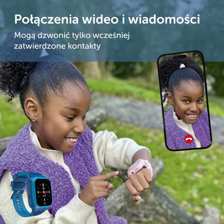 Smartwatch dla dzieci - Niebieski / Zazu