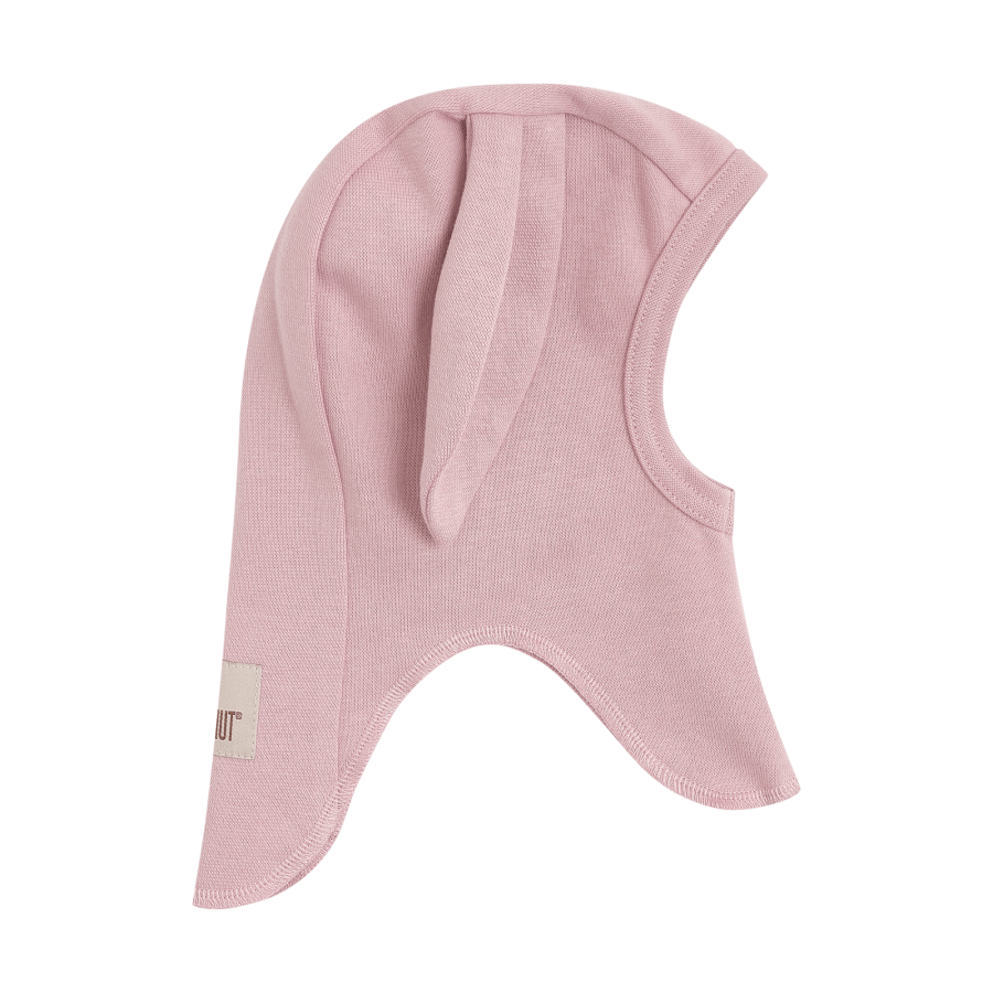Kominiarka bawełniana z uszkami królika - Deauville Mauve / HUTTEliHUT