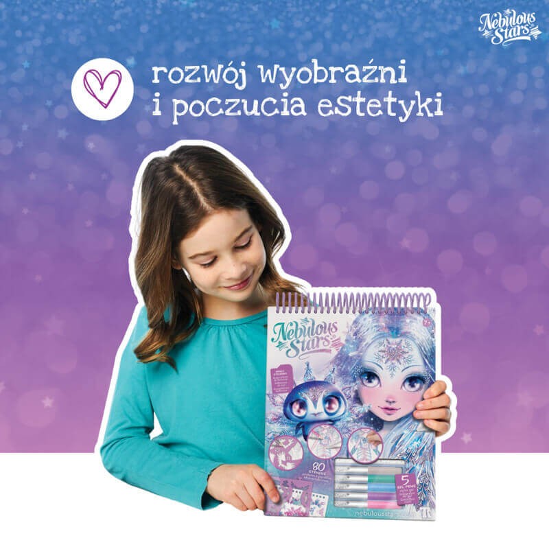 II GATUNEK: Szkicownik z metalicznymi pisakami M Iceana / Nebulous Stars