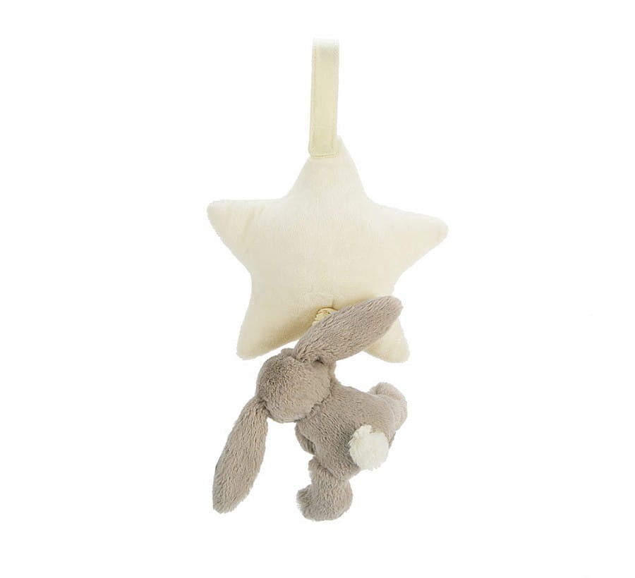 Jellycat Pozytywka gwiazdka z króliczkiem BEŻ 28cm