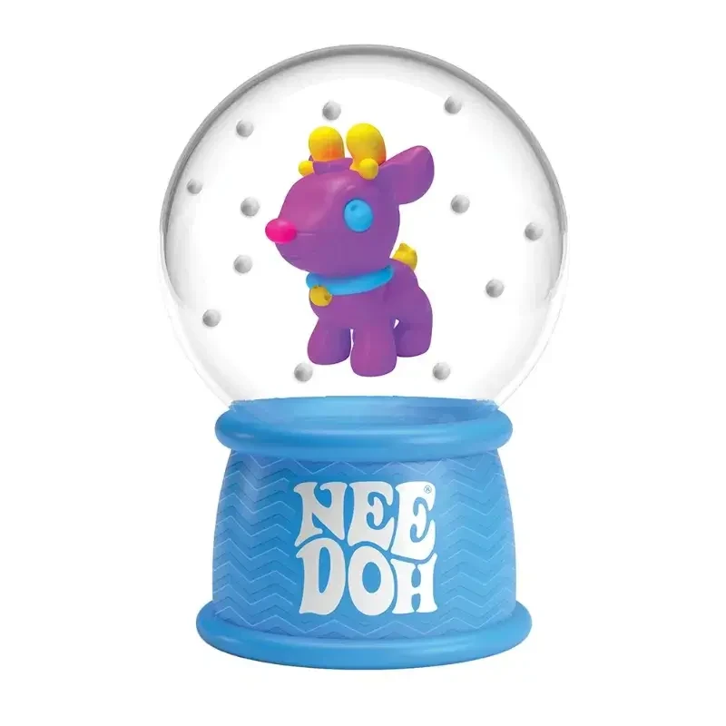 Sensoryczny gniotek Squish N Flow Snow Globe Needoh / Schylling