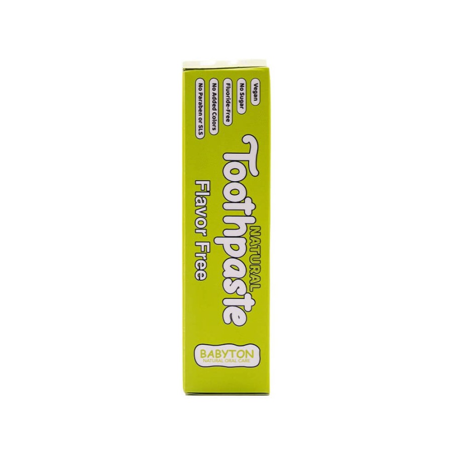 Naturalna pasta do zębów dla dzieci bez fluoru, 50g - bezsmakowa / Babyton
