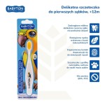 Bio Szczoteczka do zębów, 12m+, Papuga / Babyton