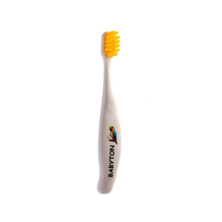 Bio Szczoteczka do zębów, 12m+, Papuga / Babyton