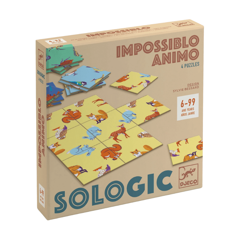 Gra logiczna SoLogic IMPOSSIBLO ANIMO 6+ / DJECO