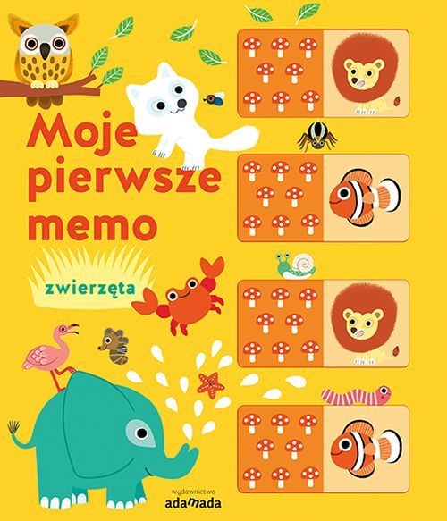 Moje pierwsze MEMO. Zwierzęta / Wydawnictwo Adamada