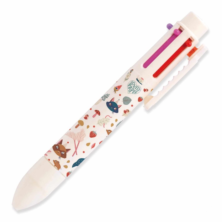 Tęczowy długopis LUCILLE / Djeco