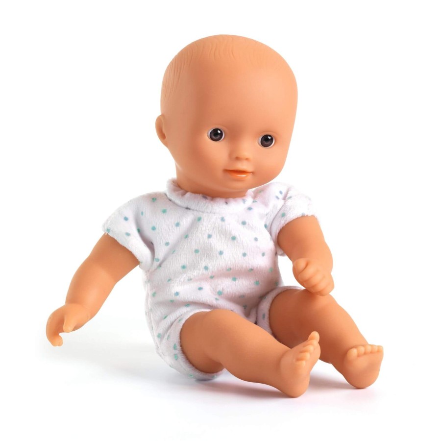 Lalka MINI SASHA w materiałowym koszu / Djeco