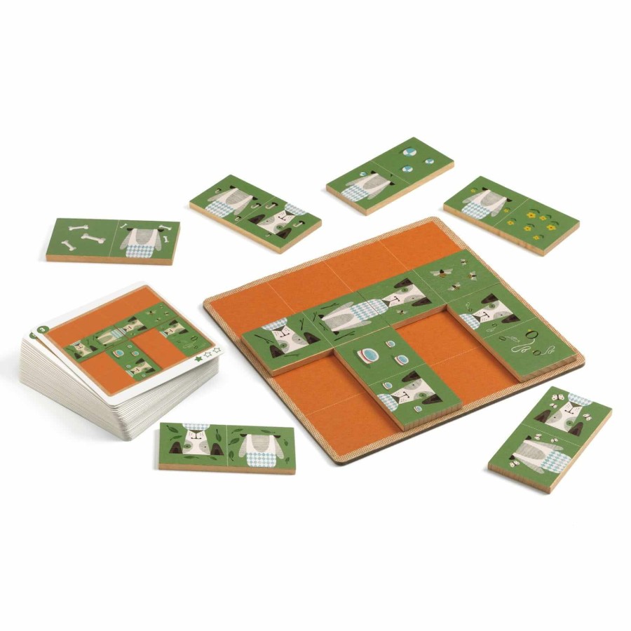 Gra logiczna DOGMINO 6+ / Djeco