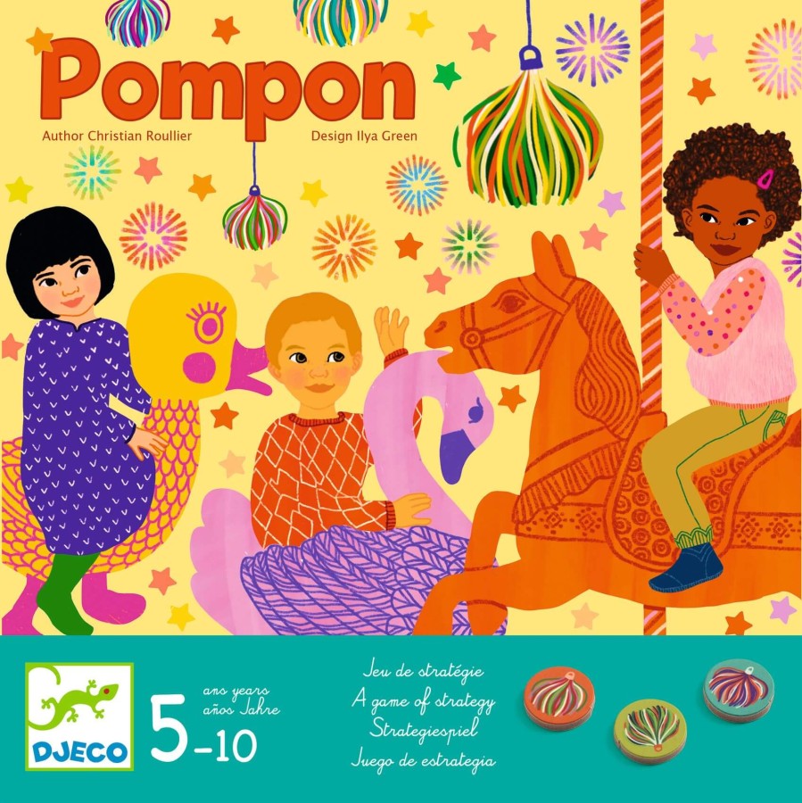Gra planszowa POMPON 5+ / Djeco