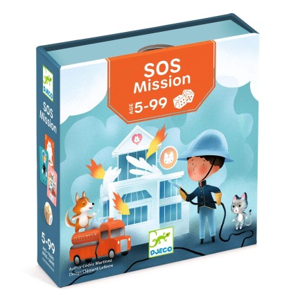 Gra planszowa SOS MISSION 5+ / Djeco