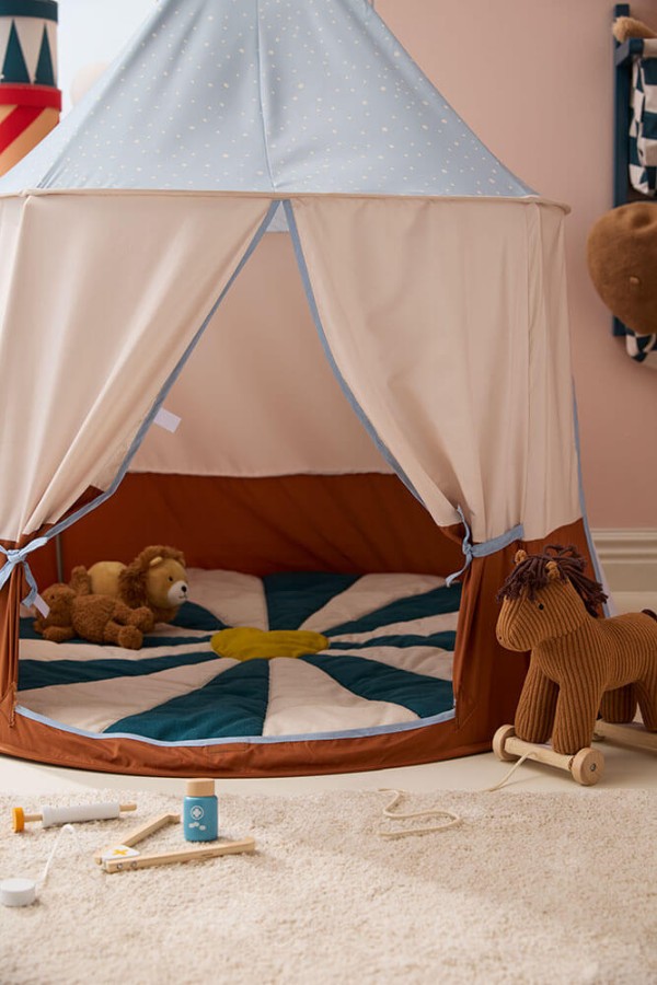 Namiot do zabawy Circus - niebieski / Kid's Concept