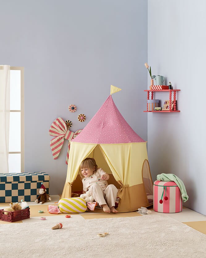 Namiot do zabawy Circus - różowy / Kid's Concept