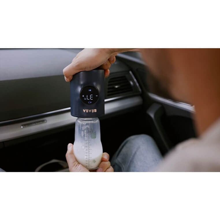 Przenośny podgrzewacz do butelek z funkcją mieszania 2w1 Milk Nomad Night Blue / Beaba