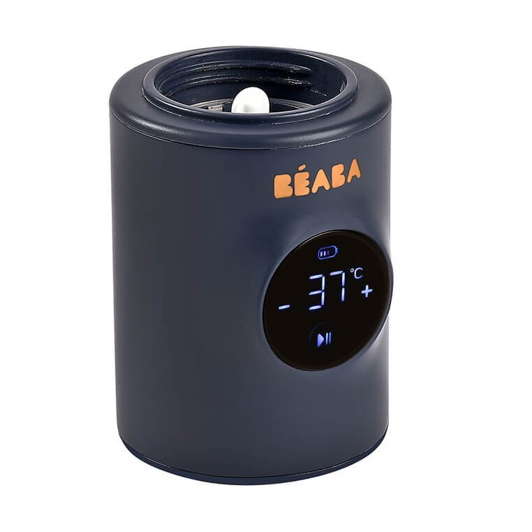 Przenośny podgrzewacz do butelek z funkcją mieszania 2w1 Milk Nomad Night Blue / Beaba