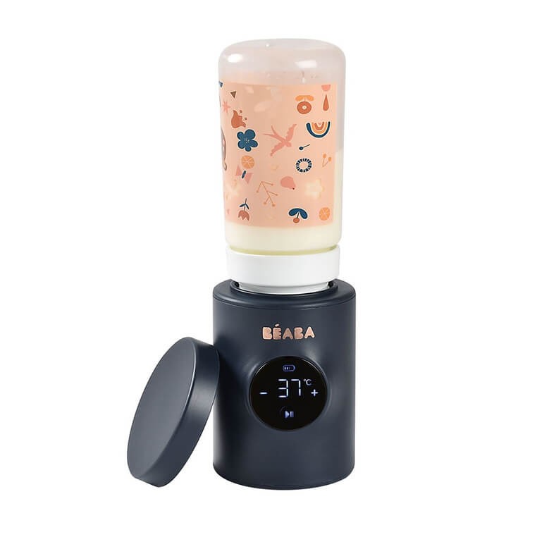 Przenośny podgrzewacz do butelek z funkcją mieszania 2w1 Milk Nomad Night Blue / Beaba