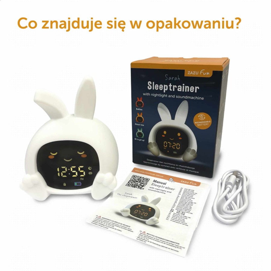 Elektroniczny trener snu dla dzieci Sarah / Zazu