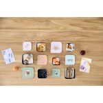 Pojemnik na przekąski snackbox ze stali nierdzewnej 3 szt. Tiny Team Kotek / Lassig