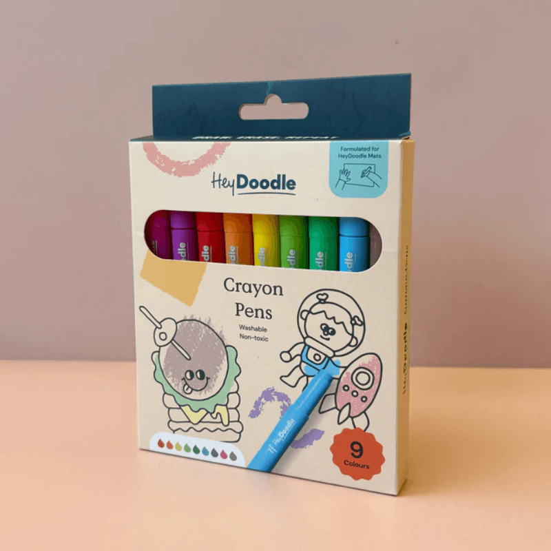 Kredki do Silikonowej Maty HeyDoodle / HeyDoodle