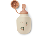Silikonowe tubki na pokarm Lizzie, 2szt. - peach, sea shell / Liewood