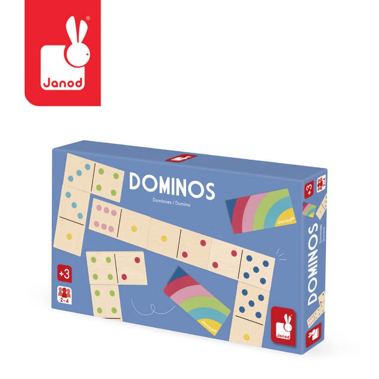 Domino drewniane 3+ / Janod