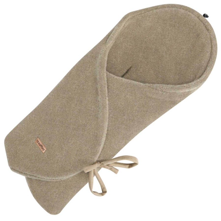 Otulacz wełniany Sierra 0-12m - brown / Zaffiro