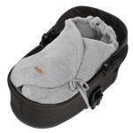 Otulacz wełniany Sierra 0-12m - grey / Zaffiro