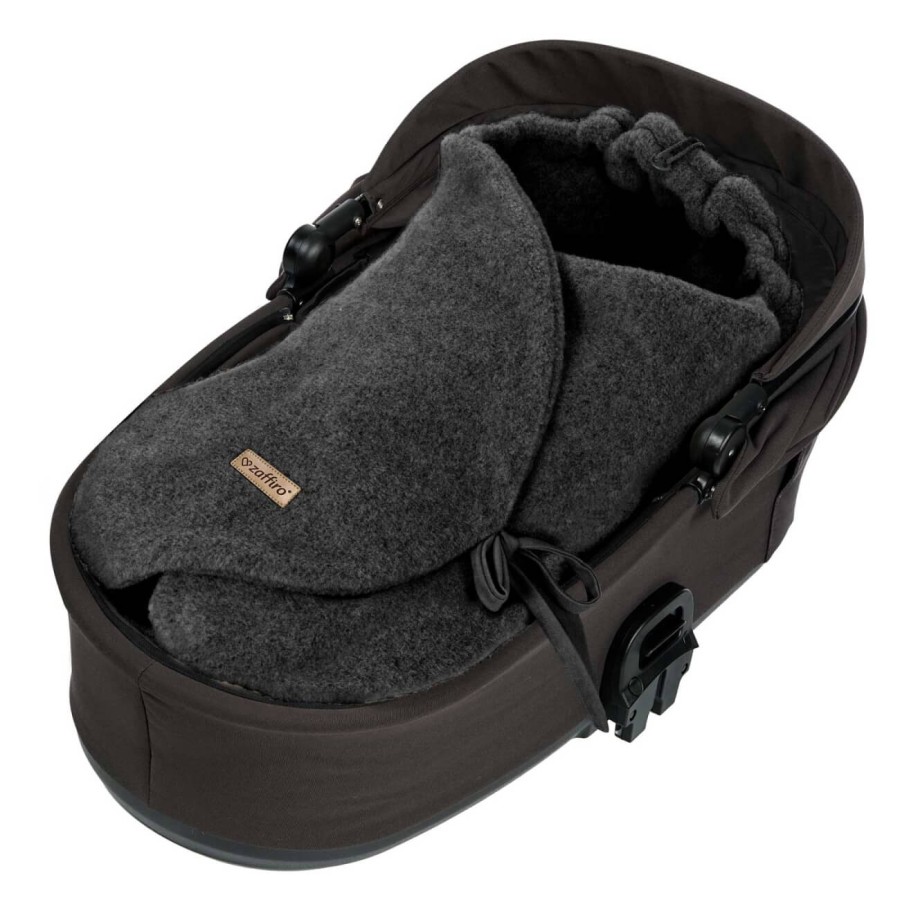 Otulacz wełniany Sierra 0-12m - anthracite / Zaffiro