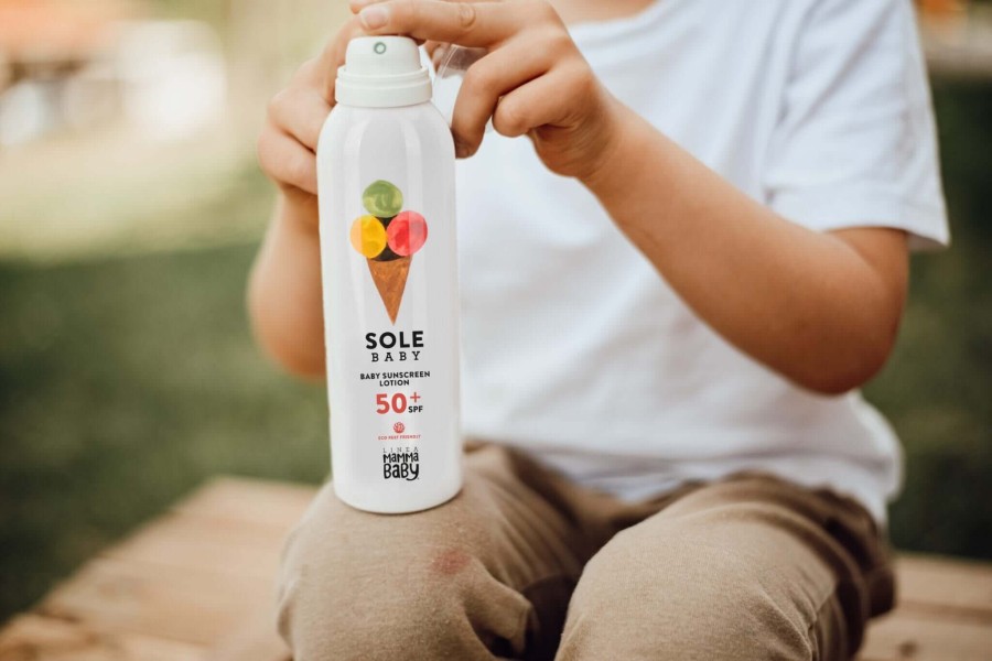 Balsam do opalania dla dzieci i dorosłych SPF 50+, 150 ml / Linea MammaBaby