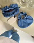 Kosmetyczka falbana - denim / Piapimo