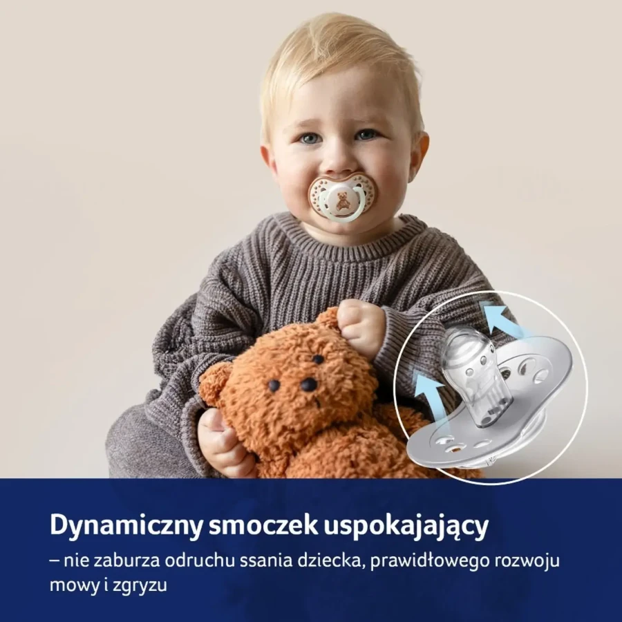 Smoczki Teddy Love 2szt. / Lovi