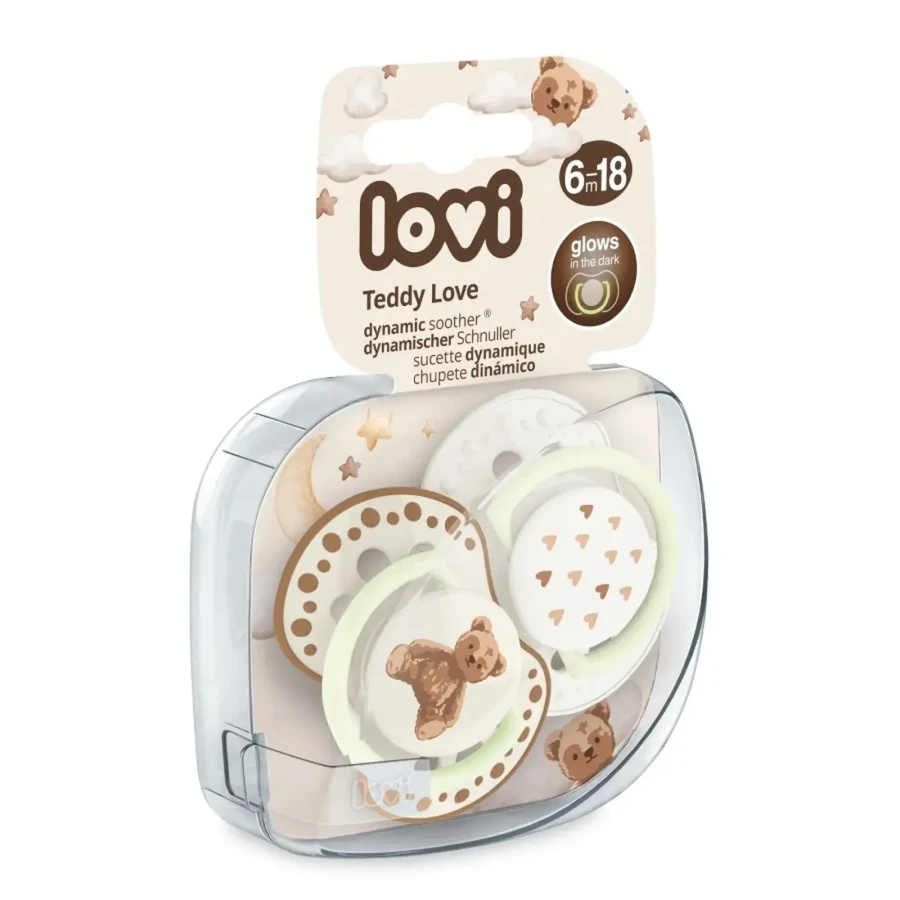 Smoczki Teddy Love 2szt. / Lovi